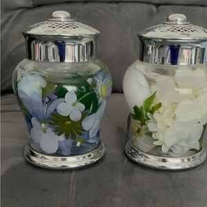 Never used…set of oil lamps